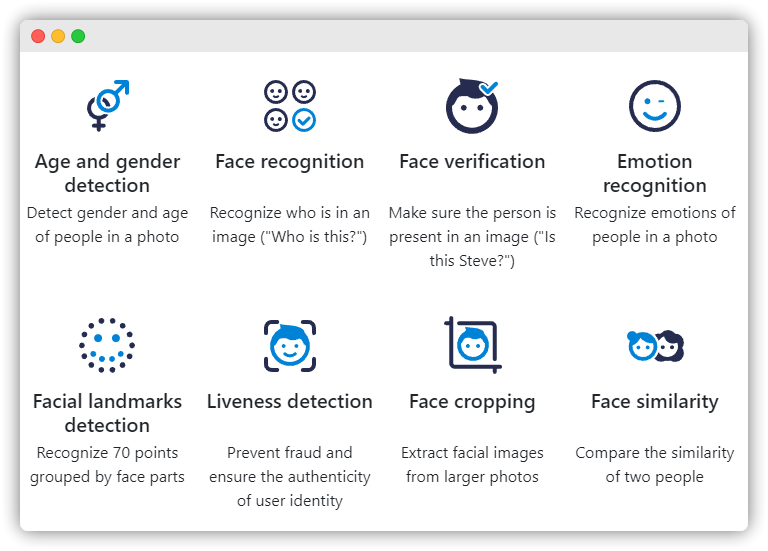 Face recognition demo